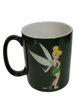 Disneystore Dark Green Tinker Bell Mug, 18 oz.